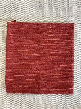 MISSONI HOME orange pillow cover with zipper 15” x 15” made in italy tessuto